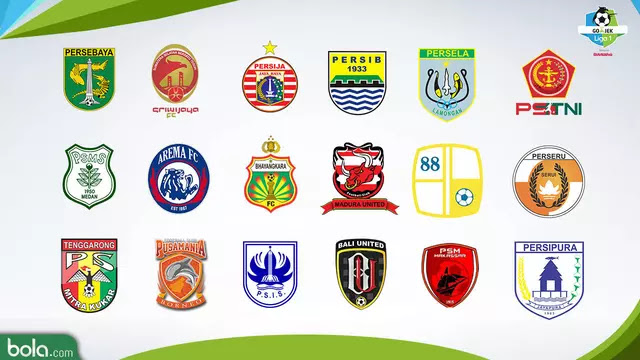 logo klub liga 1 2018 logo klub liga 1 2018