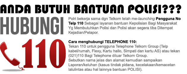 Daftar Nomor Telepon Polisi Kota Bandung Daftar Nomor Telepon Polisi Kota Bandung